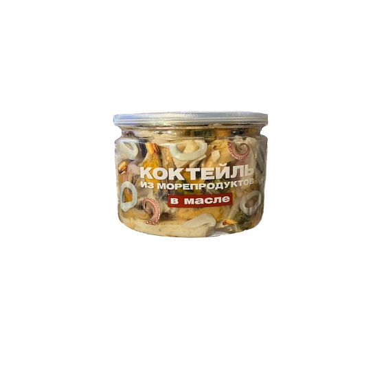 Морской коктейль в масле 0,450гр