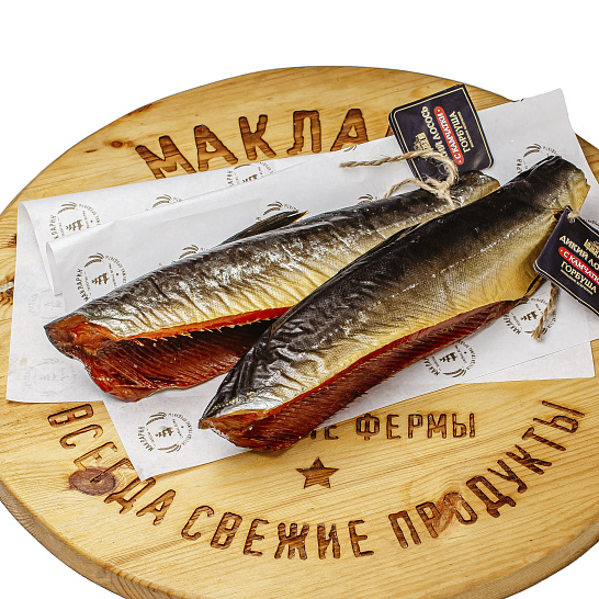 Горбуша холодного копчения балык (вес)
