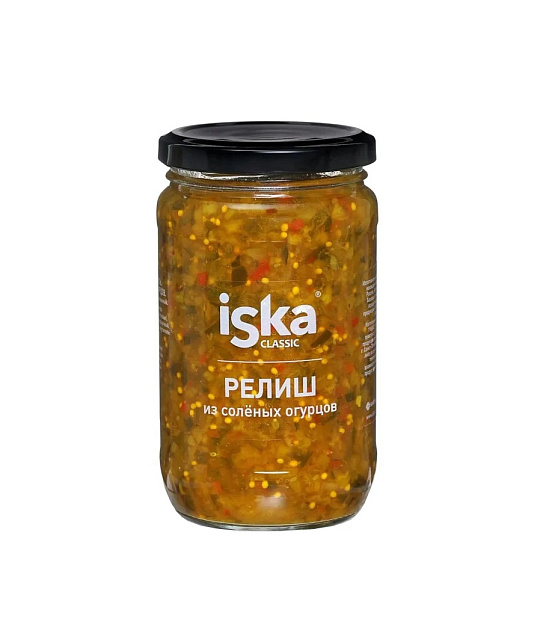 Релиш «iska» из соленых огурцов 350 гр.