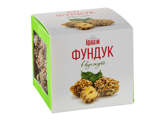 Фундук обжаренный в мёде и кунжуте (150 г)