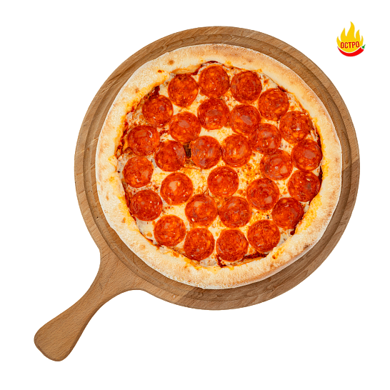 Пицца на тонком тесте «Чоризо»