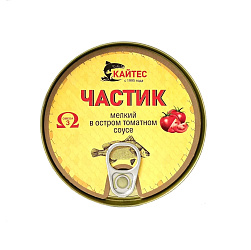 Частик мелкий в остр. томатном соусе  230 г 