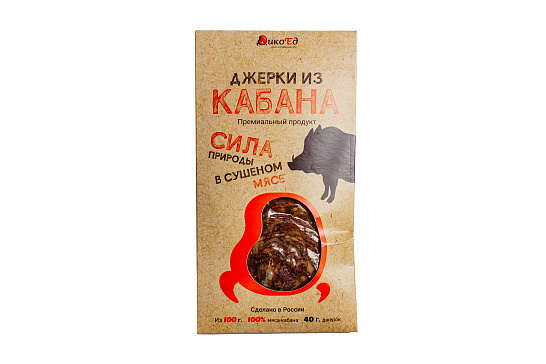 Джерки из кабана 40 г 