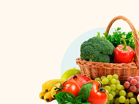Овощи, фрукты, зелень, орехи, сухофрукты