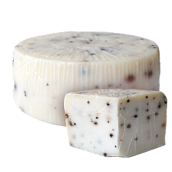 Сыр полутвердый Канестрато с черным перцем (вес)