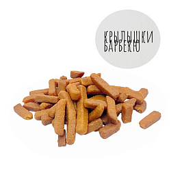 Гренки пшеничные «Крылышки барбекю» (вес)