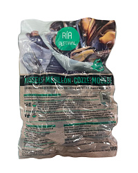 Мидии в раковине (варёно-мороженые 40/60) 1 кг. 