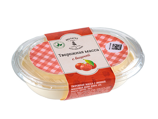 Масса Творожная с вишней 13% 150 гр.