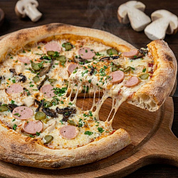 Пицца Домашняя с курицей