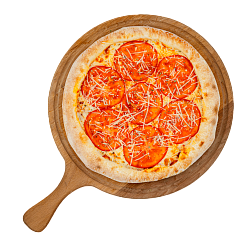 Пицца на тонком тесте «Маргарита»