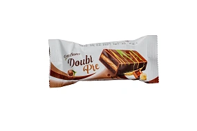 Шоколадный кекс "Doubi Pie" в шоколадной глазури с ореховой начинкой 40 гр
