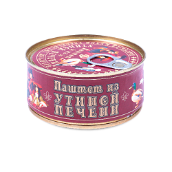 Паштет из утиной печени «Высокая кухня европейских монархов» 200 гр.