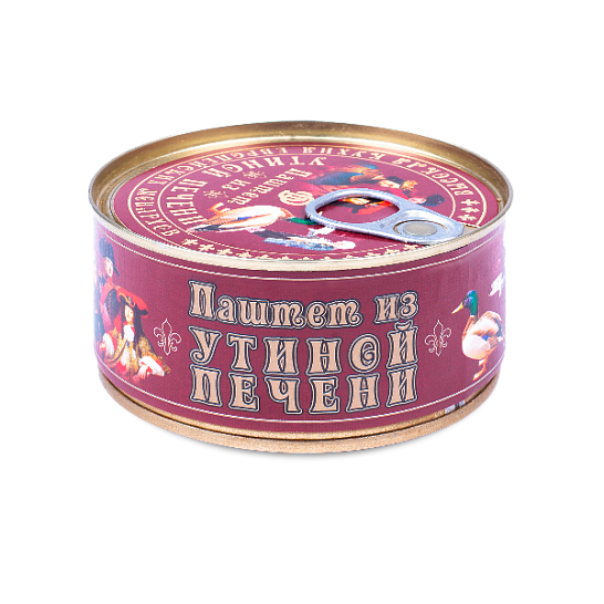Паштет из утиной печени «Высокая кухня европейских монархов» 200 гр.